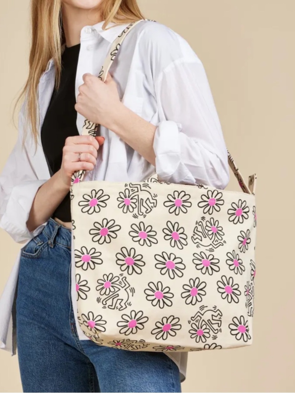 BAGGU & Keith Haring limited edition collab bag